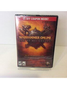 Warhammer Online Age of Reckoning PC Game 2008 EA Pre-Order New Sealed
